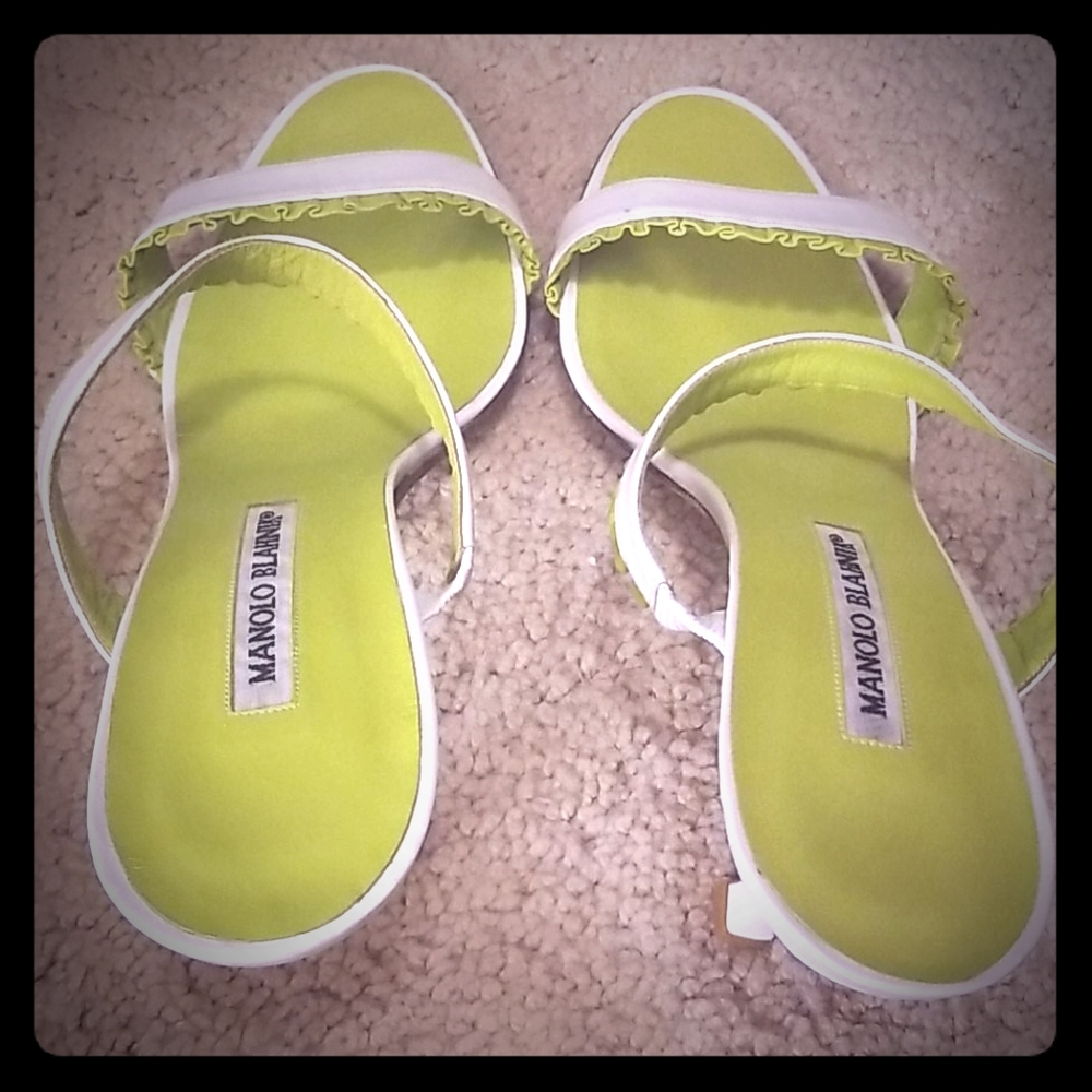 Manolos Blahnik heels